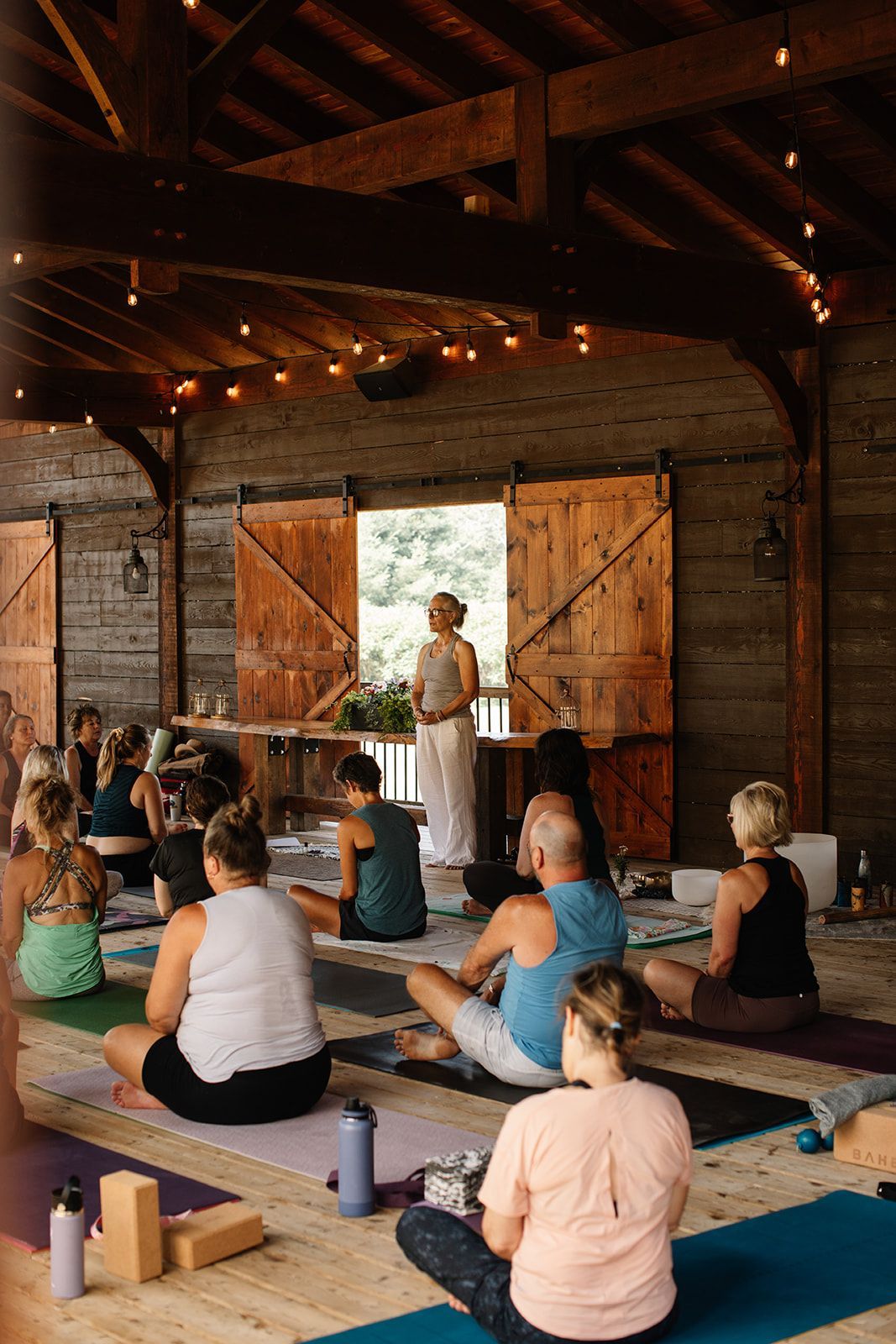 Yoga retreat whispering springs