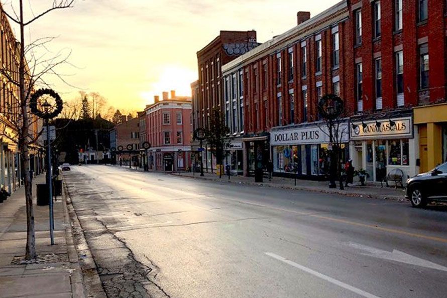 Downtown Port Hope in Northumberland County