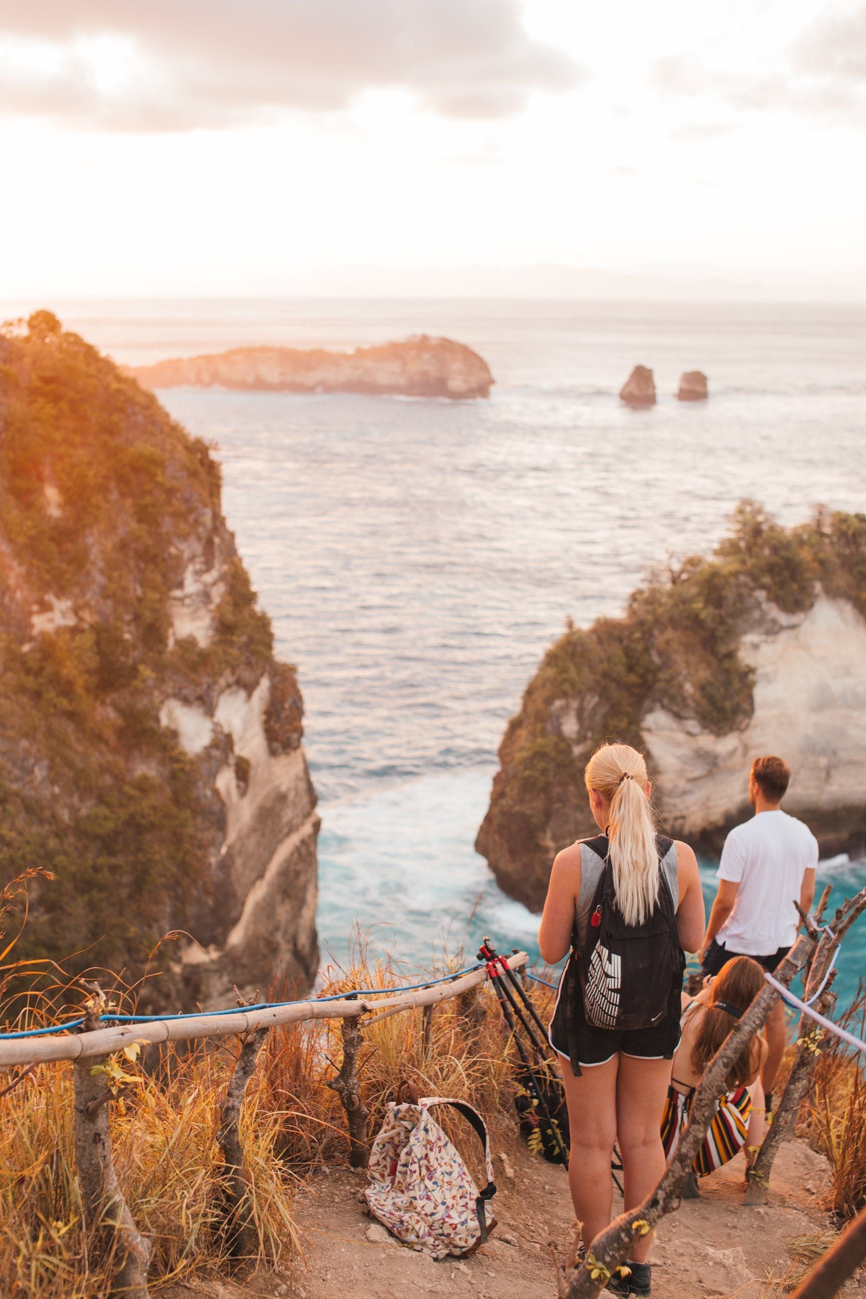 photo of people hiking by Rachel Claire