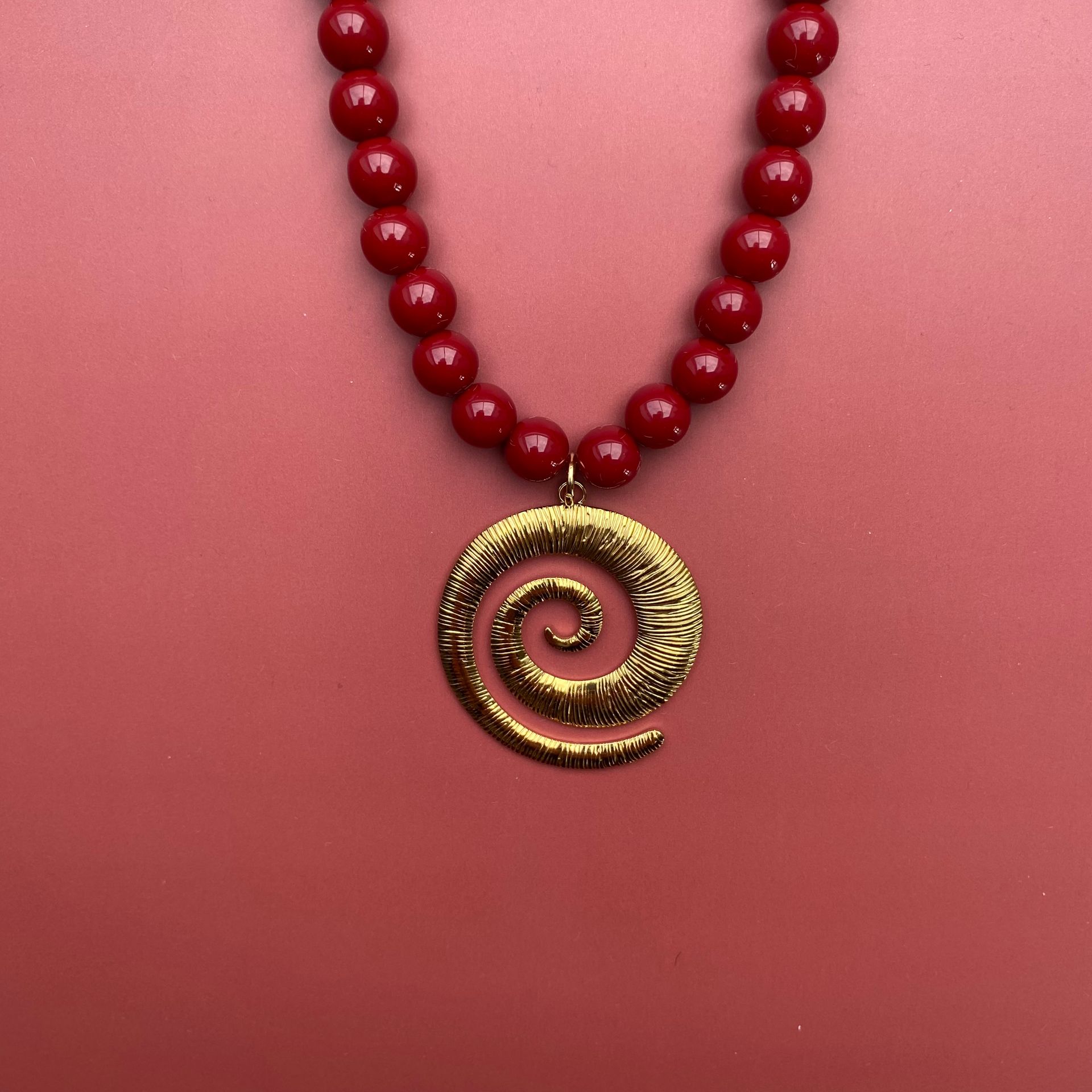 Red round
