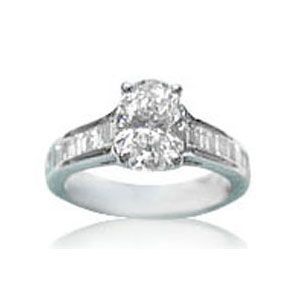 AFS-0026 Diamond Engagement Ring