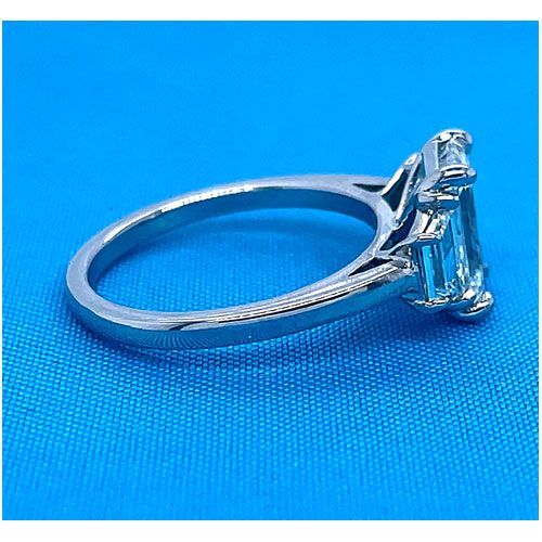 AFS-0094 Three Stone Diamond Engagement Ring