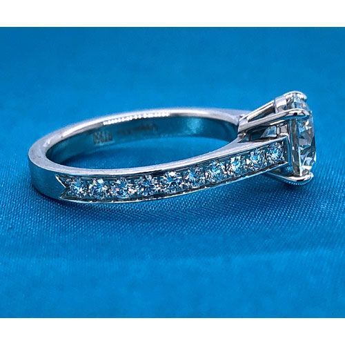 AFS-0131 Diamond Engagement Ring