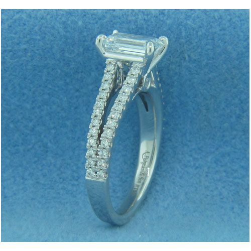 AFS-0183 Diamond Engagement Ring