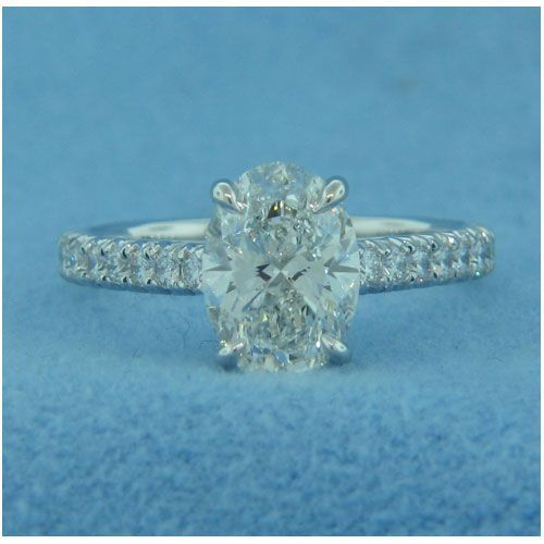 AFS-0184 Vintage Diamond Engagement Ring