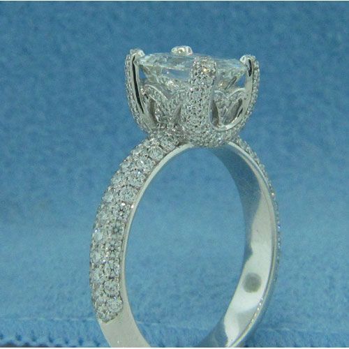 AFS-0191 Diamond Engagement Ring