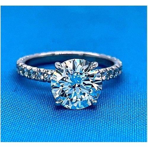 AFS-0221 Diamond Engagement Ring