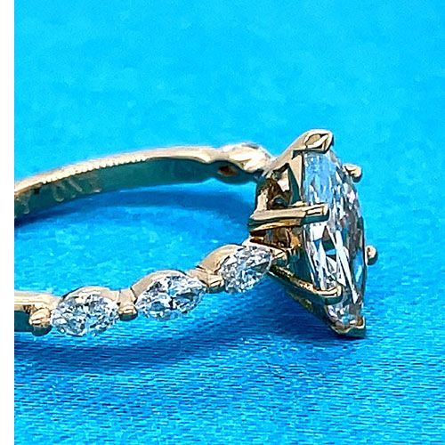 AFS-0223 Diamond Engagement Ring