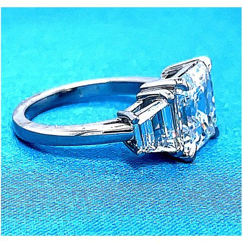 AFS-0224 Three Stone Diamond Engagement Ring
