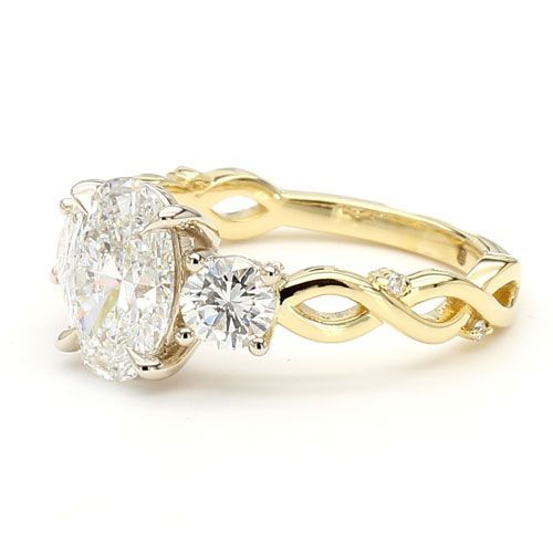 AFS-0244 Diamond Engagement Ring