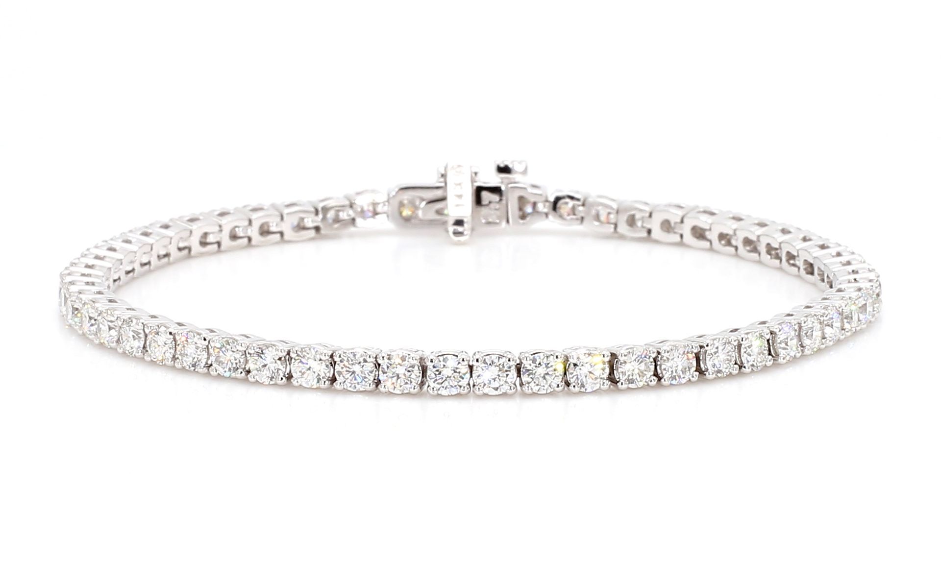BR988 White Gold Diamond Bracelet