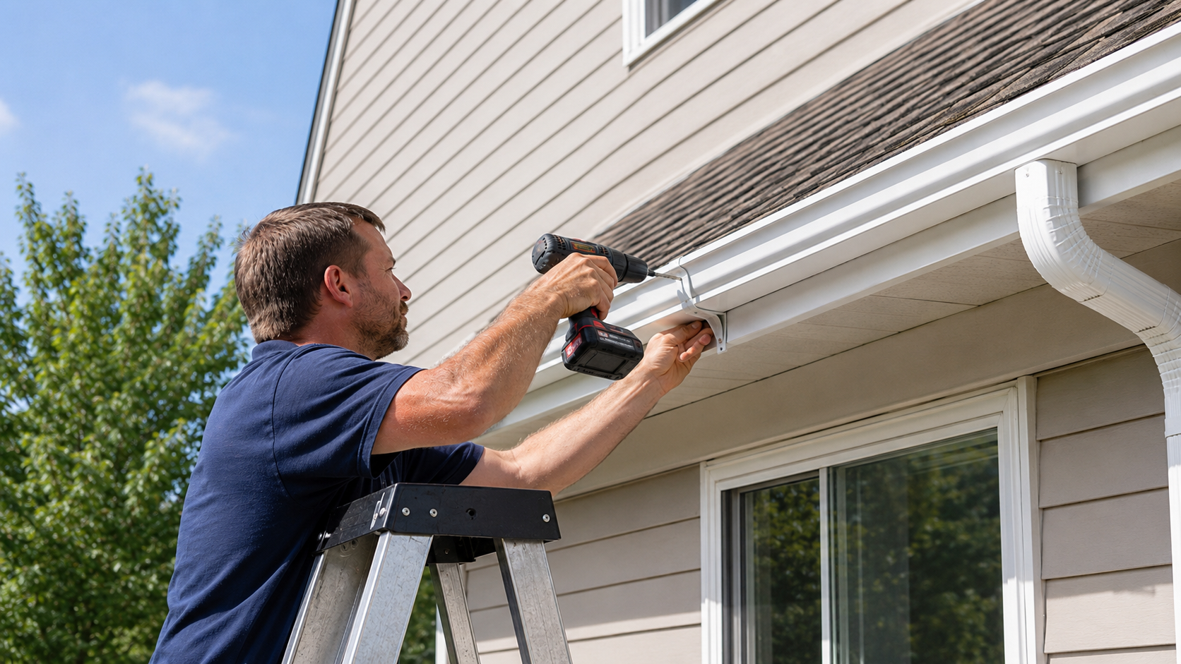 Advanced Seamless Gutters in western ma