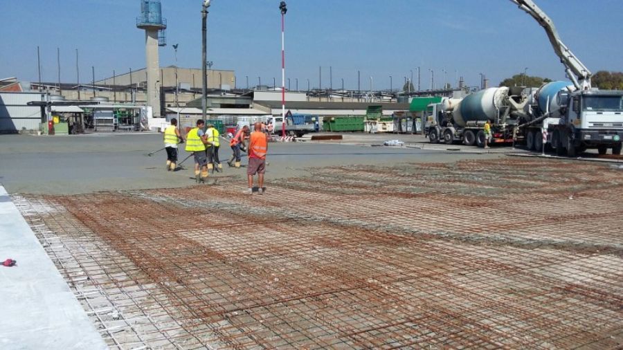 Realizzazione pavimento industriale