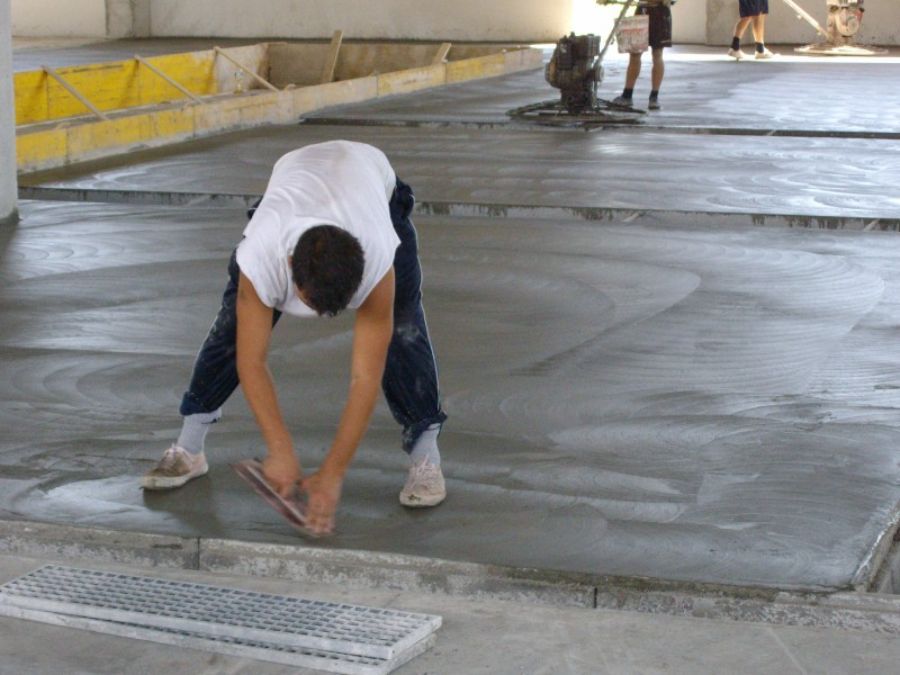 Pavimento in calcestruzzo