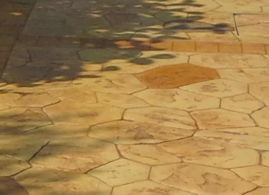 Pavimento stampato per esterno