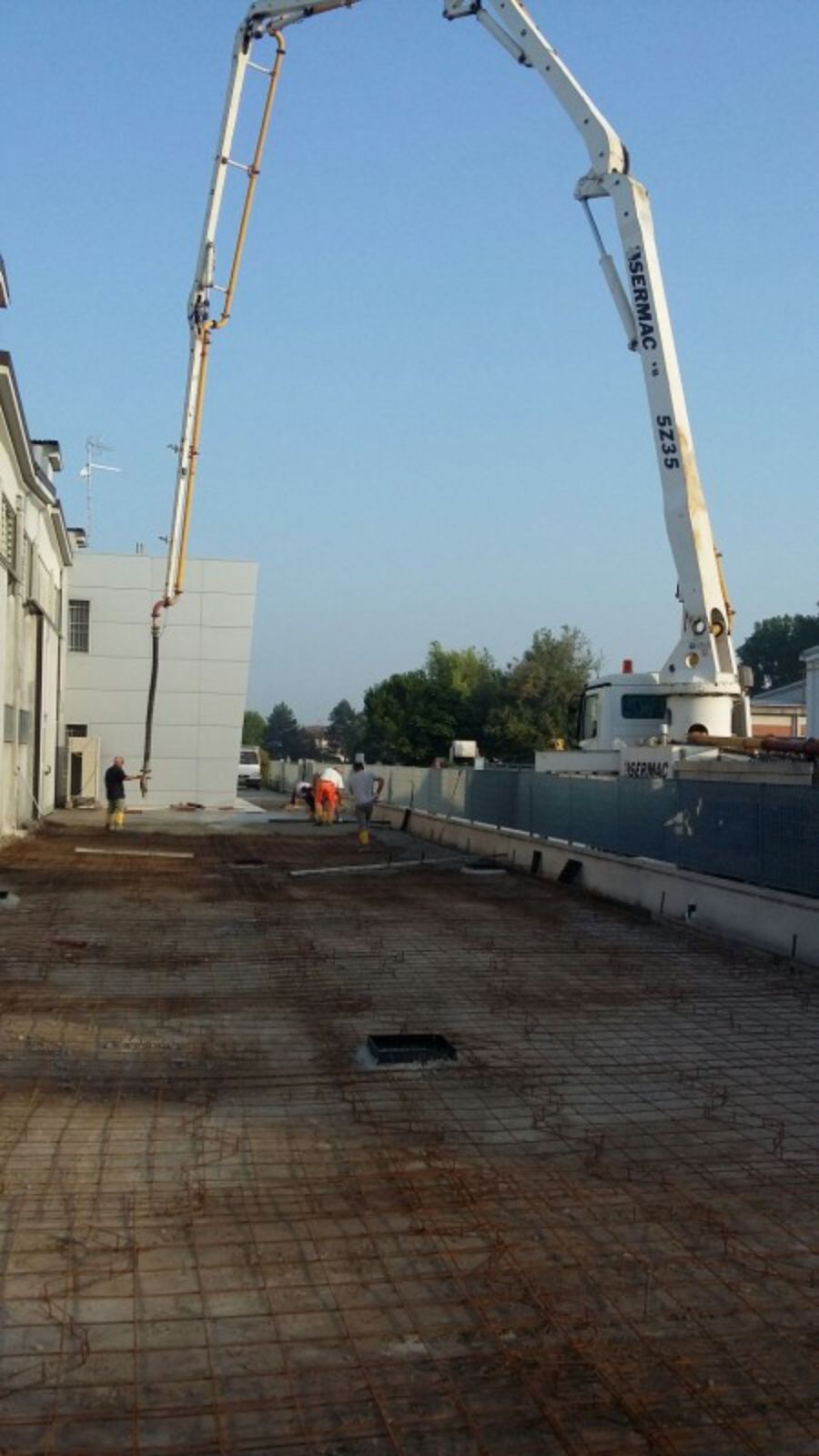 Lavori di pavimentazione