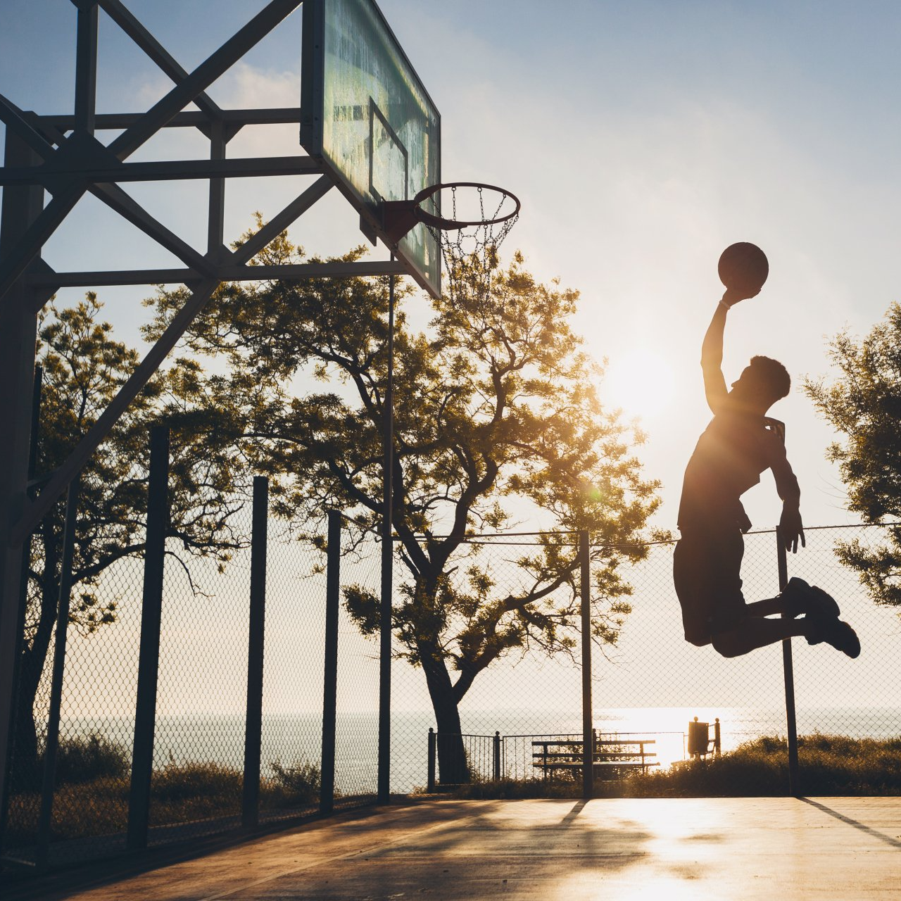Medidas de una cancha de basquetbol