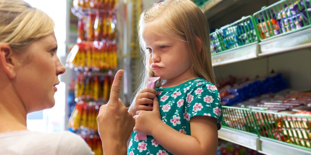 Mother Reprimanding Her Daughter — Fort Thomas, KY — Kids & Cribs Early Childhood Enrichment Center