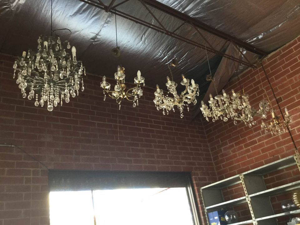 Different Chandeliers — Rosewater, SA — Rosewater Salvage