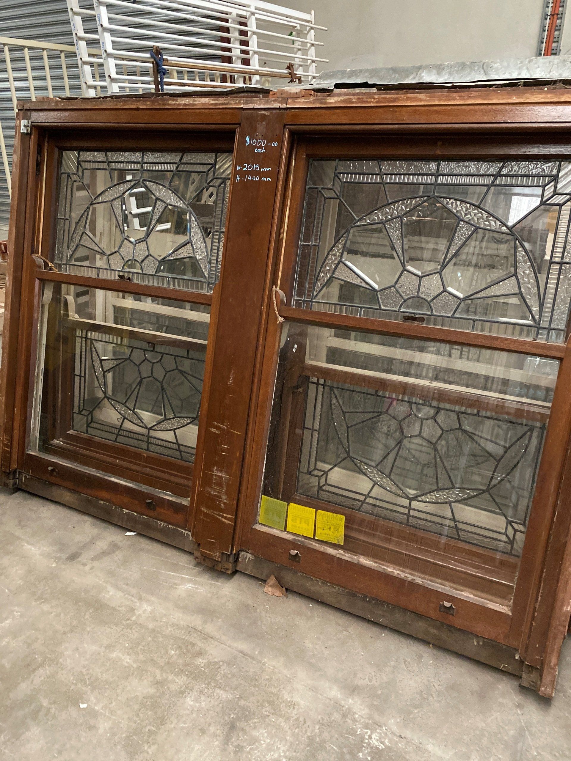 Leadlight Windows— Rosewater, SA — Rosewater Salvage