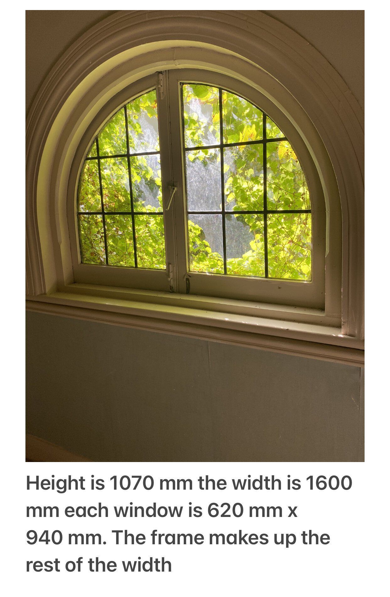 Arch Window — Rosewater, SA — Rosewater Salvage