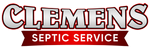 Clemens septic service logo on a white background