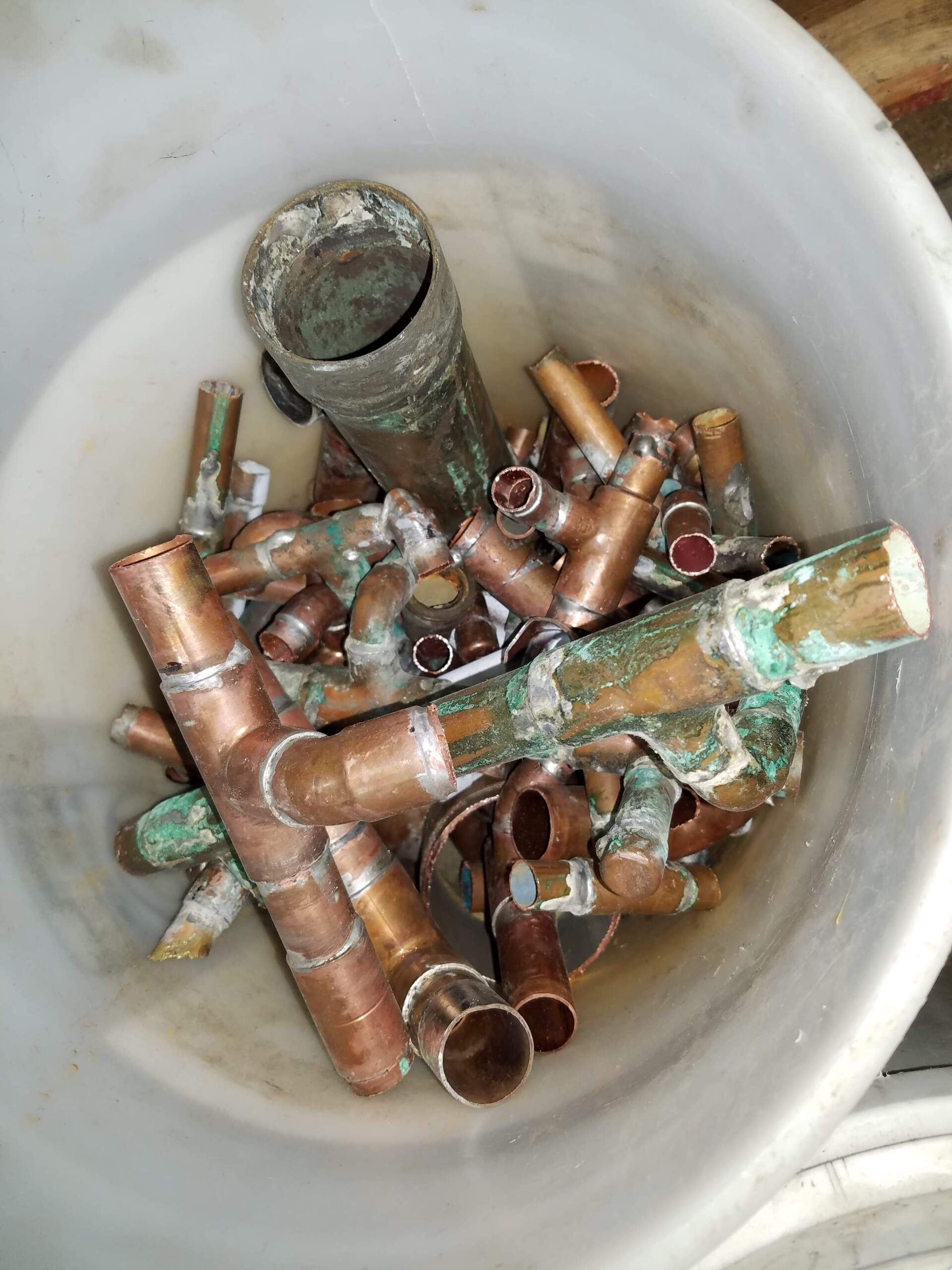 Scrap Copper Pipes