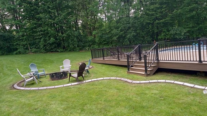 Backyard – Eau Claire, WI – Custom Curb Creations LLC