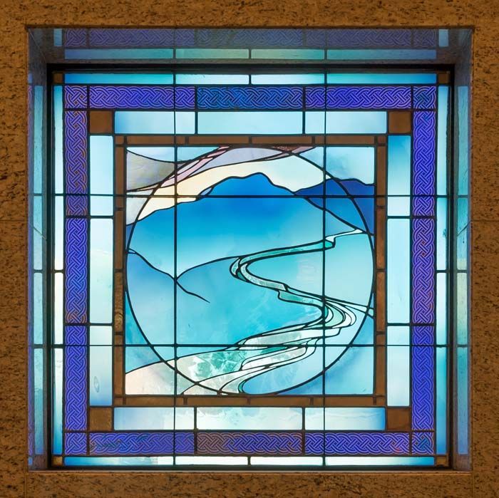 Laurie Gross Valley of Prophets Stained Glass