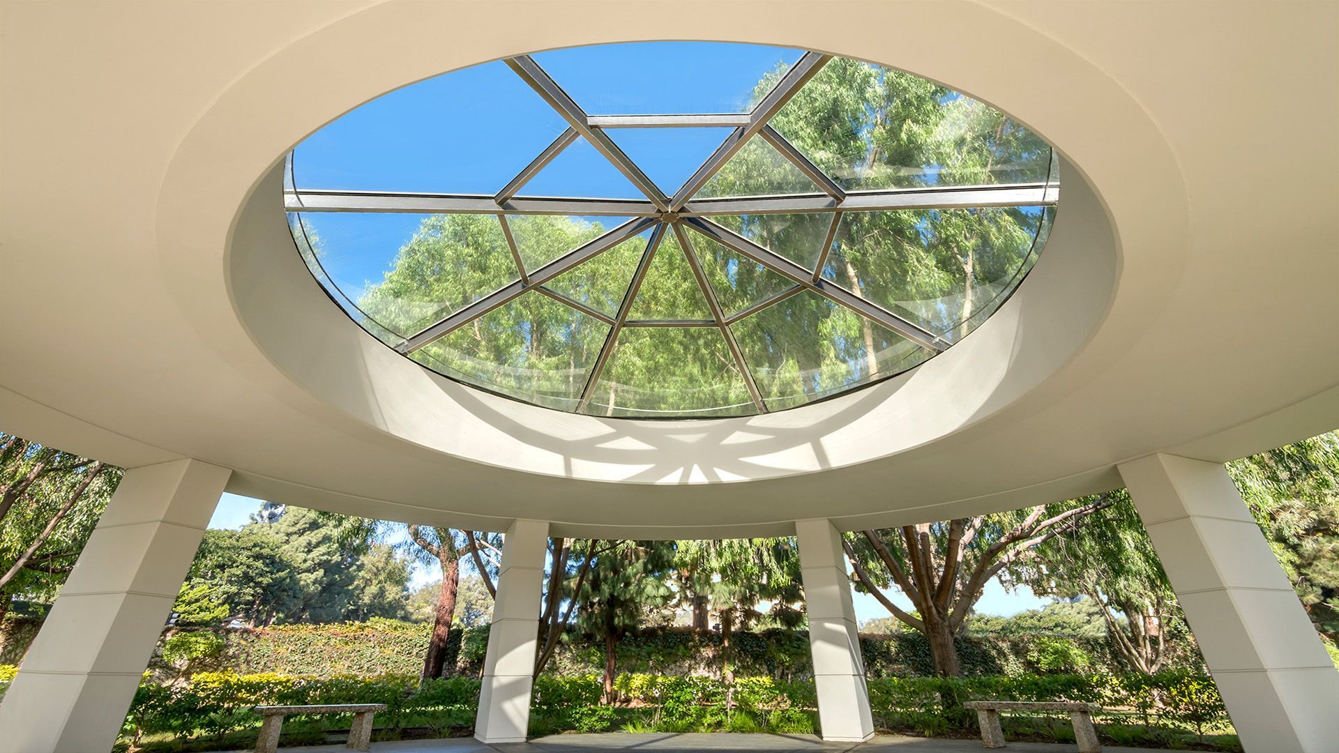 Pavilion Dome at Hillside Memorial Park in CA