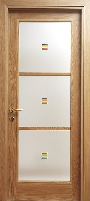 porte in legno e vetro
