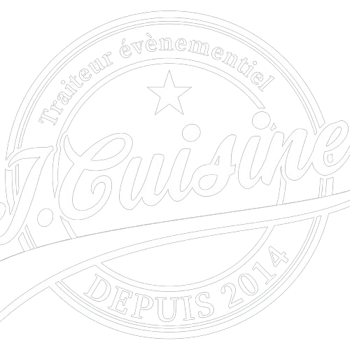 Un logo noir et blanc pour un restaurant appelé cuisine depuis 2014.