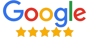 133 Avis Google 5 étoiles. Un logo Google avec cinq étoiles dessus