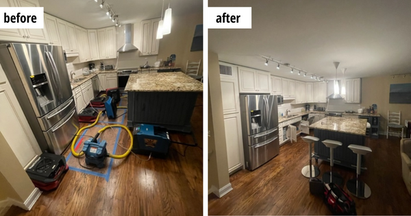 water damage cleanup company