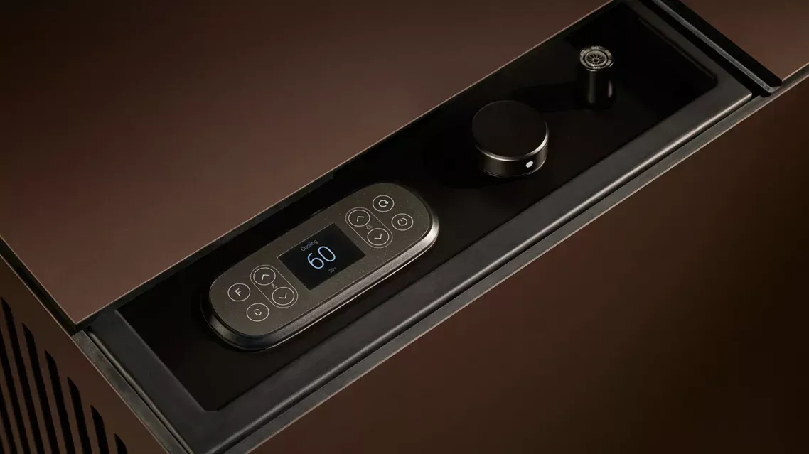 Controls, ice bath by kohler