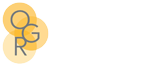 Yellow overlapping circles with the letters Q, G, and R inside on a white background