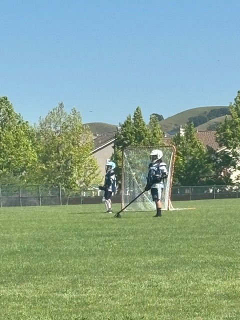 Kids playing lacrosse