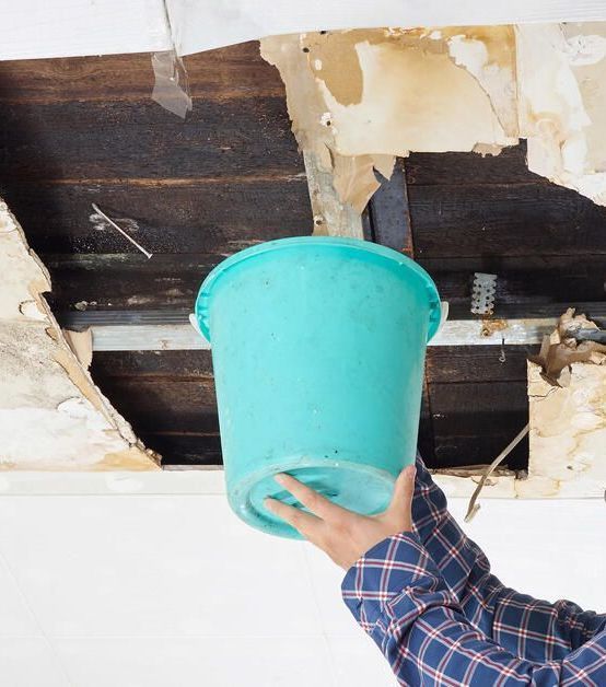 water damaged ceiling in Queens, NY