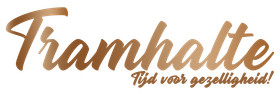 Framhalte logo in brown script with the words