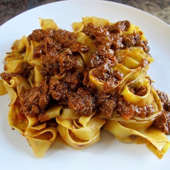 tagliatelle al ragù
