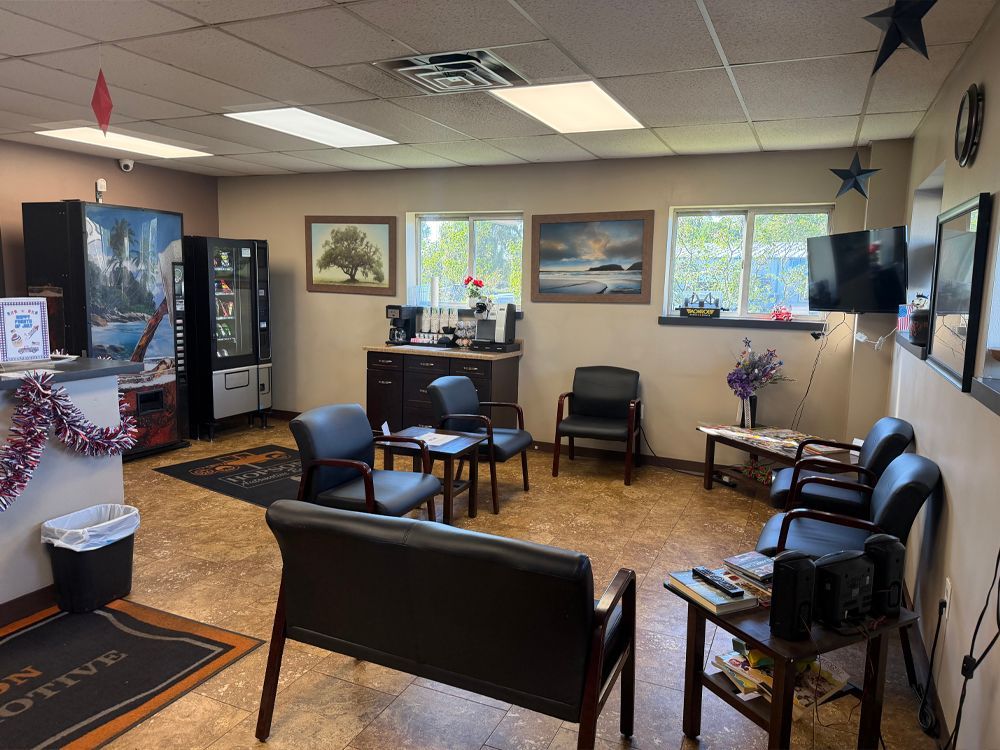 Inside of our auto repair shop located in Waukesha, WI | Hopson Automotive