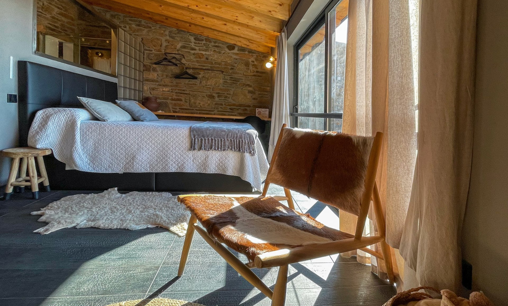 Habitació de la casa rural Cal Serni, El palleret