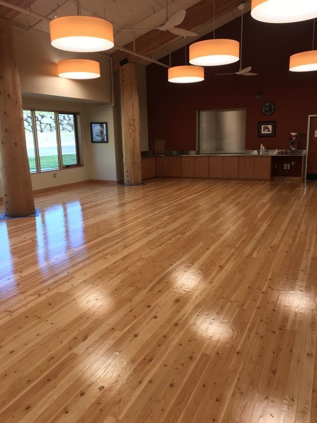 Refinished floor