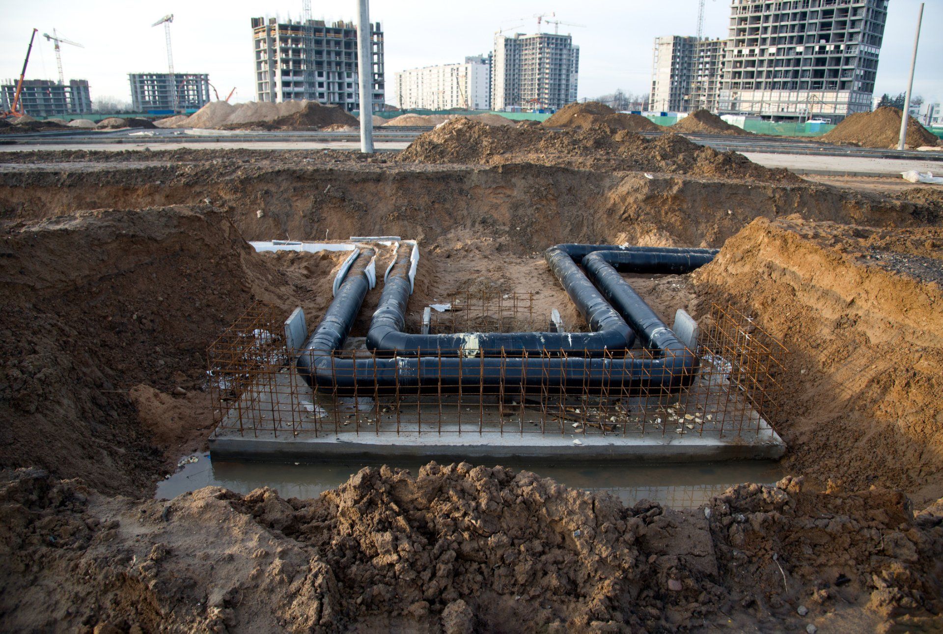 Underground Storm Sewer Pipes — Baldwin, GA — Foothills Land Design Underground Storm Sewer Pipes — Baldwin, GA — Foothills Land Design