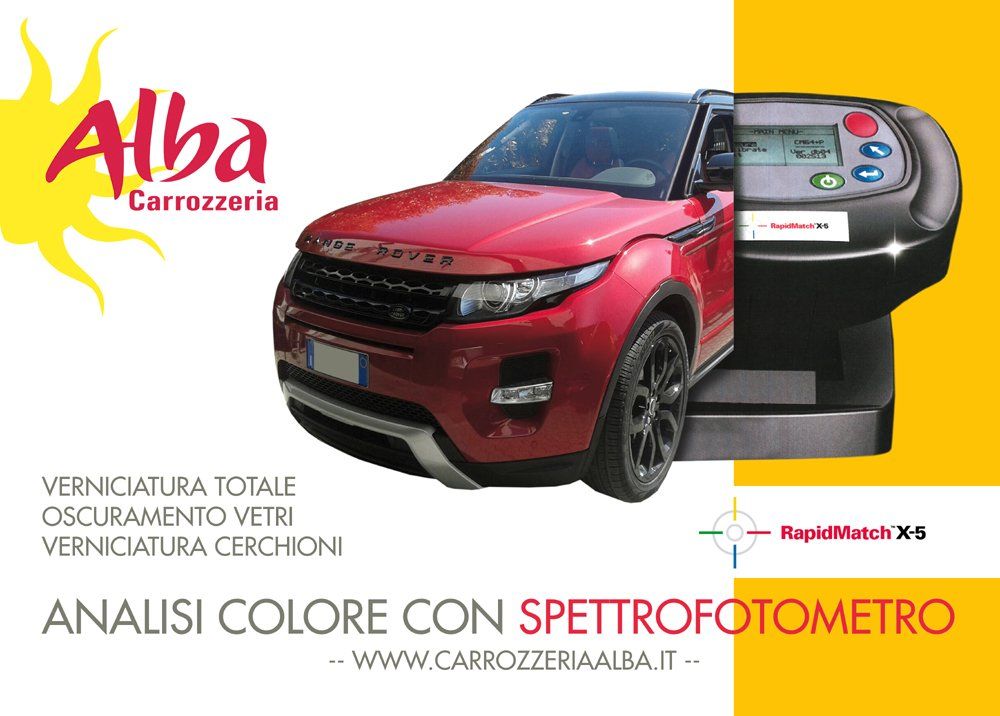 Analisi colore con spettrofotometro