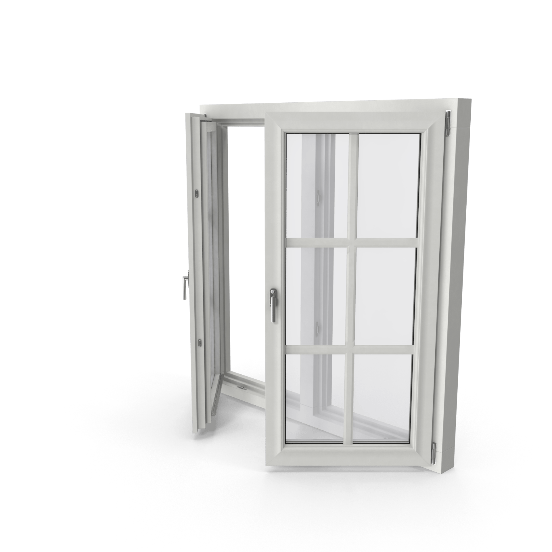 Picture of a window after a window cleaning  service