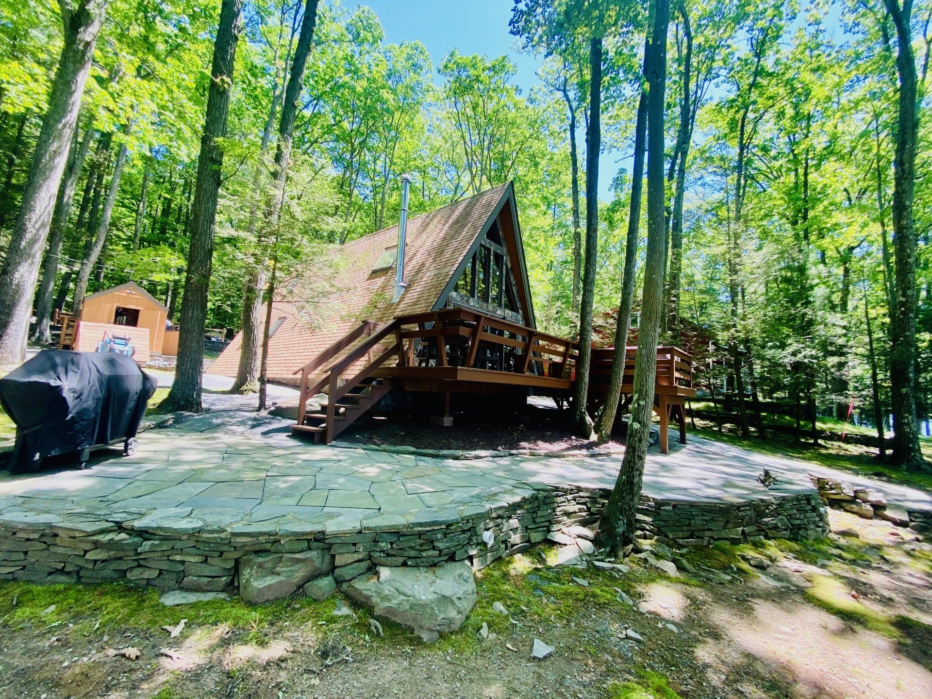 cabin in woods