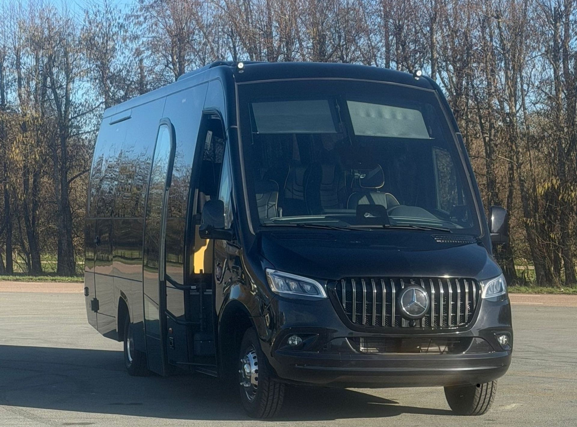 Mercedes Sprinter Minibus Chauffeur Service Amsterdam