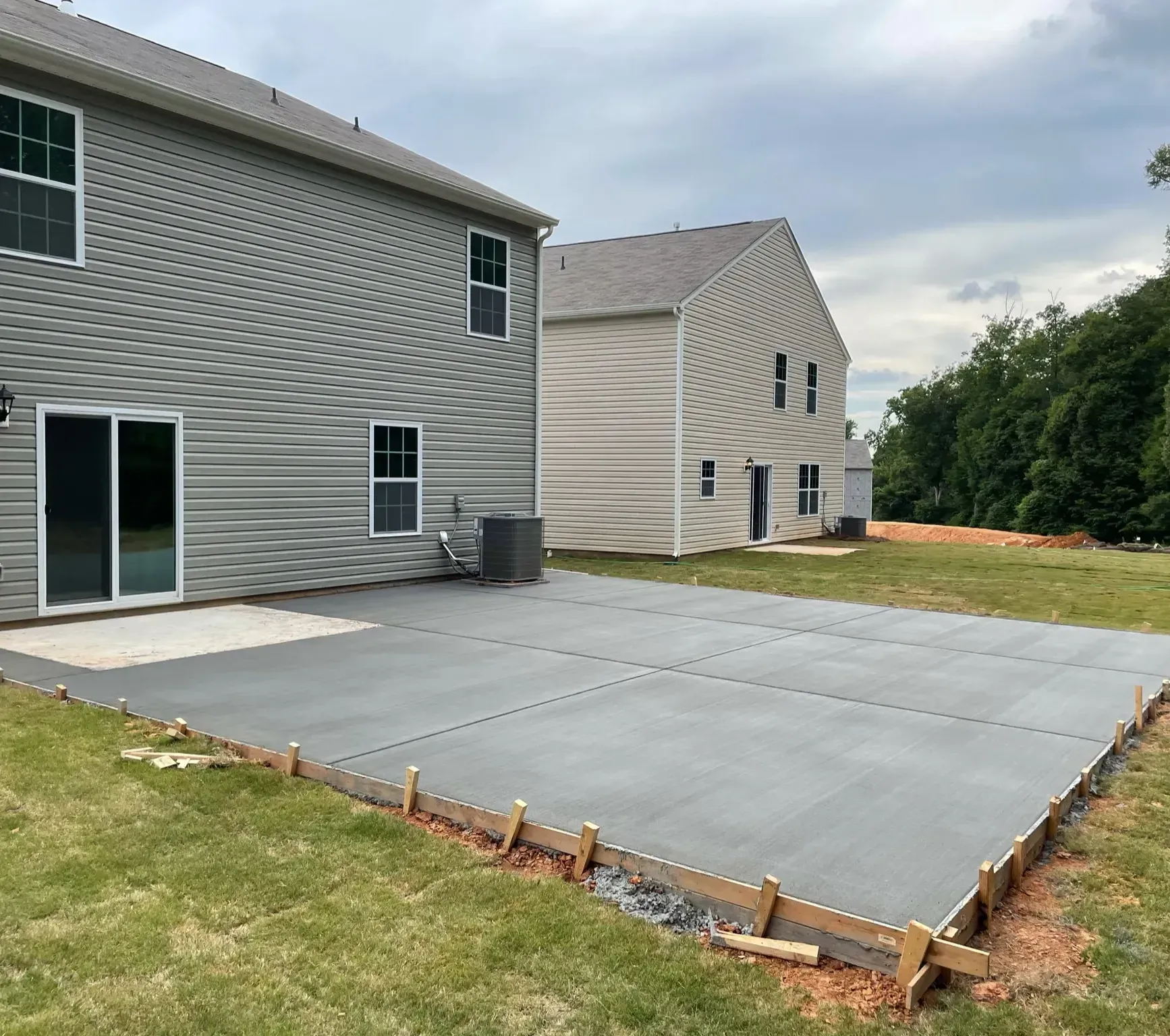 concrete patio idaho falls