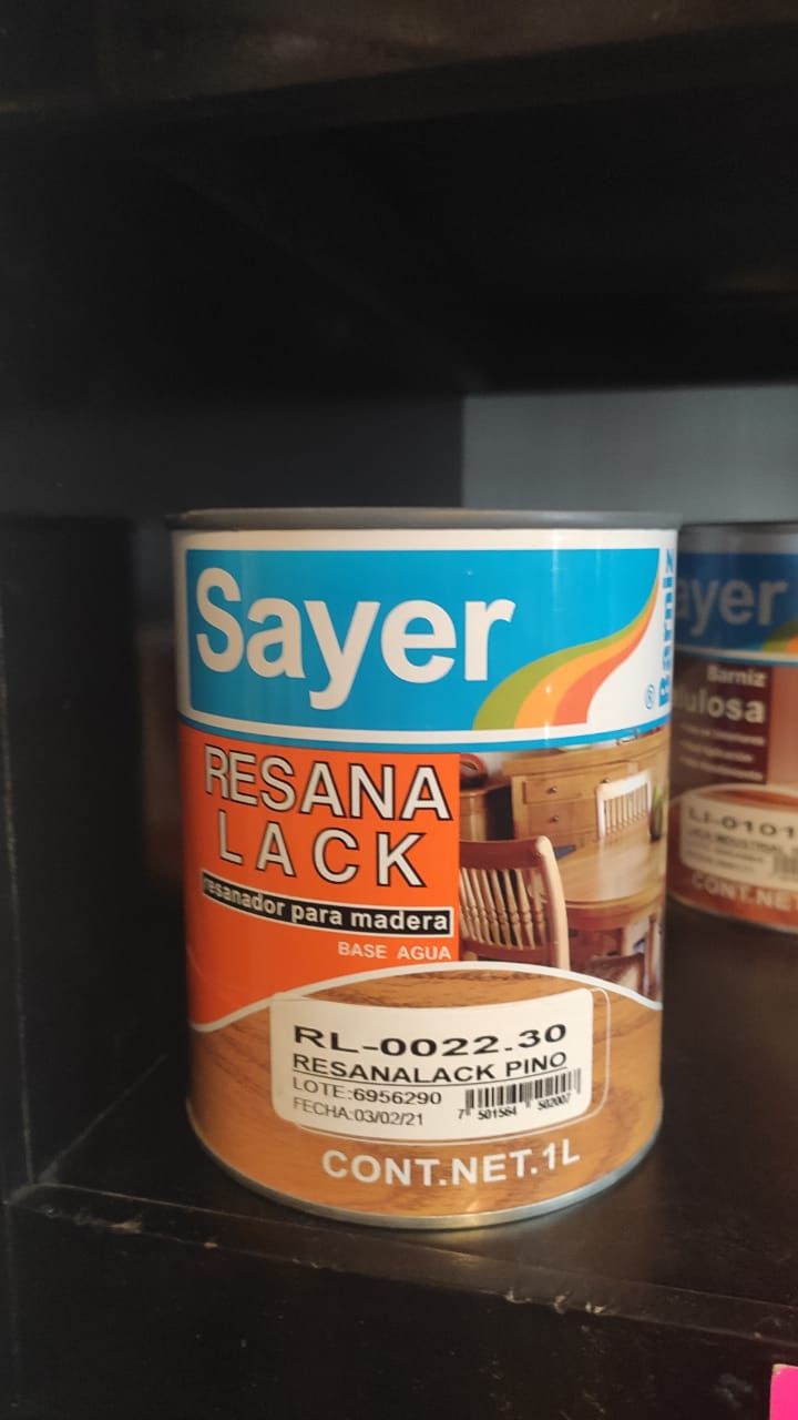Resanador para madera